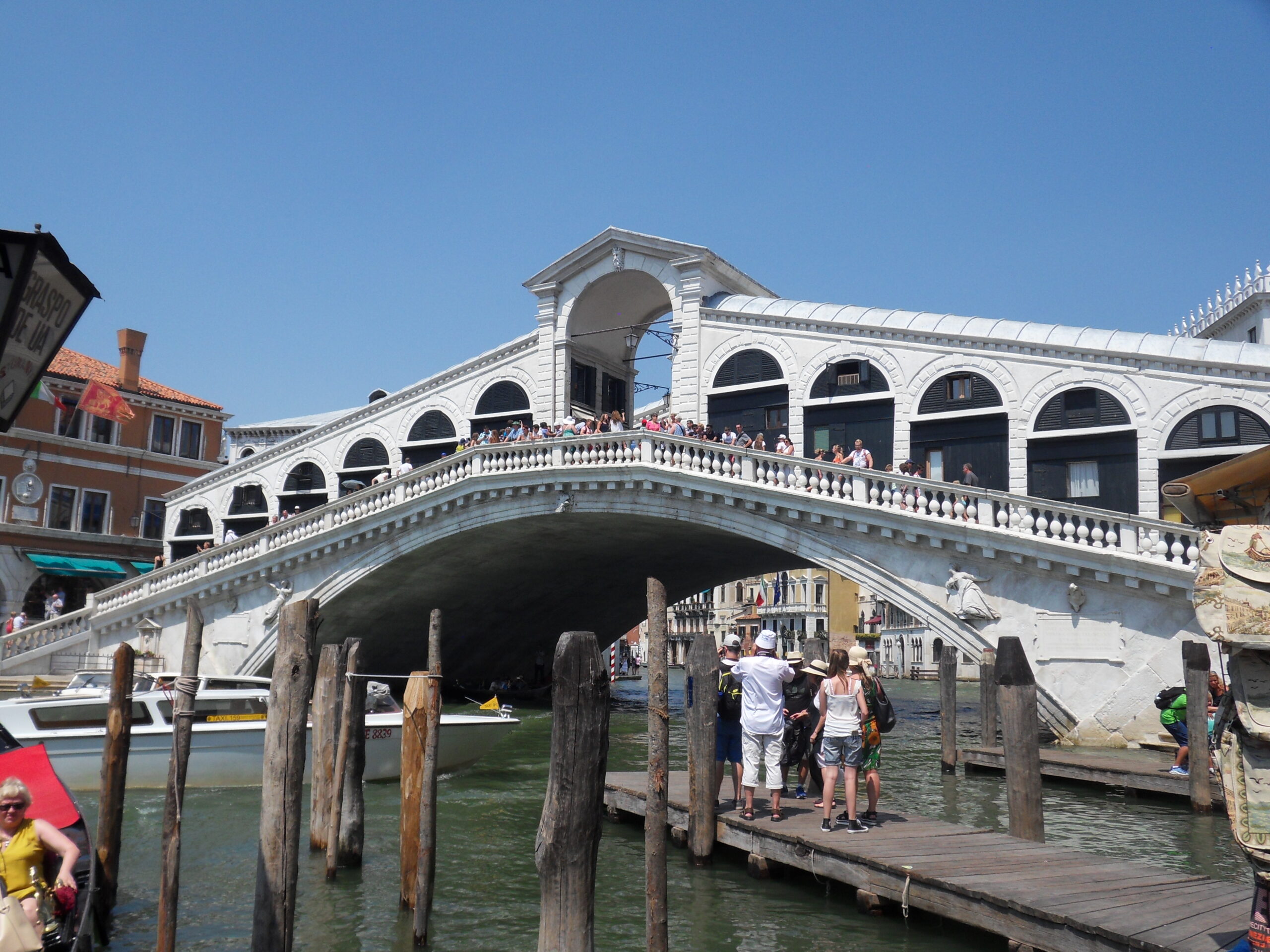 Bild: Rialtobrücke in Venedig, Italien