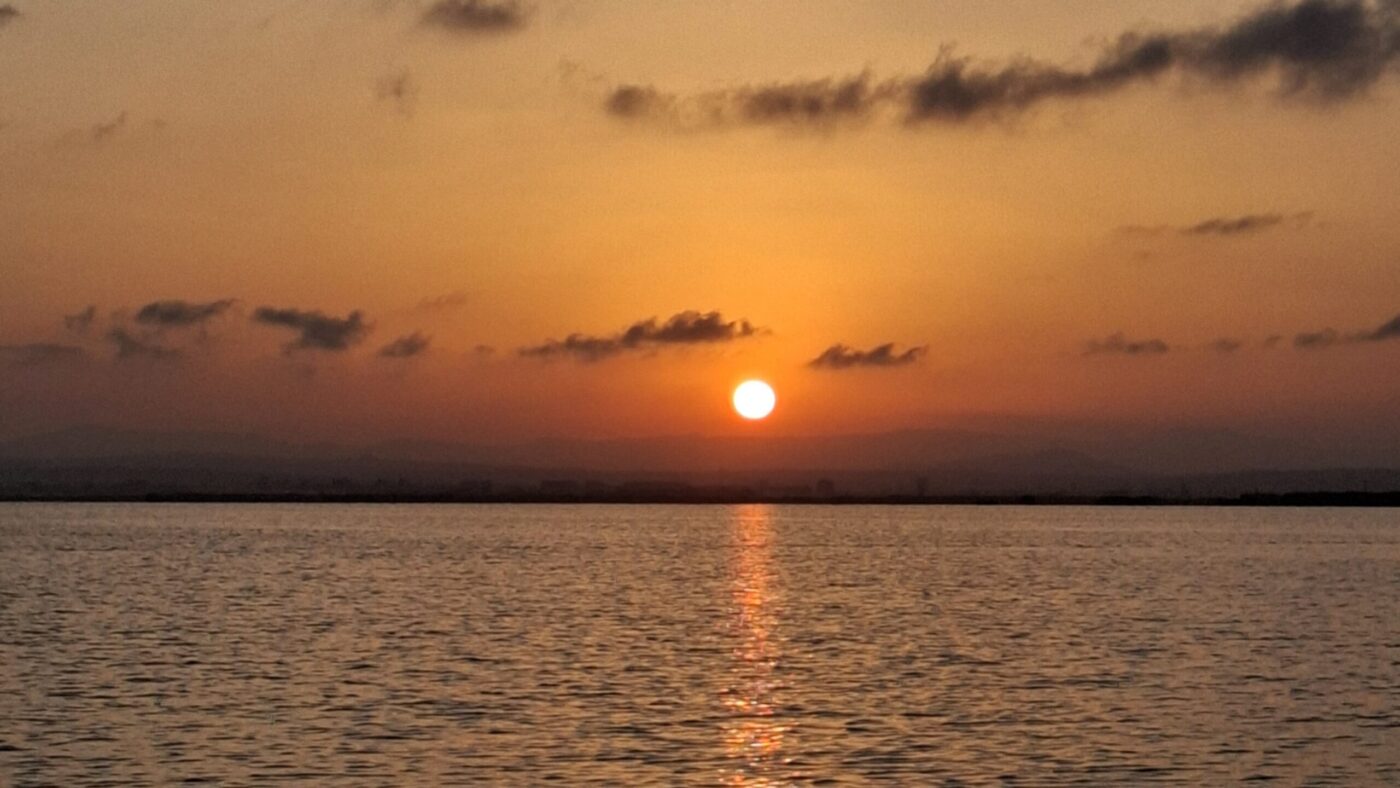 Sonnenuntergang in Albufera