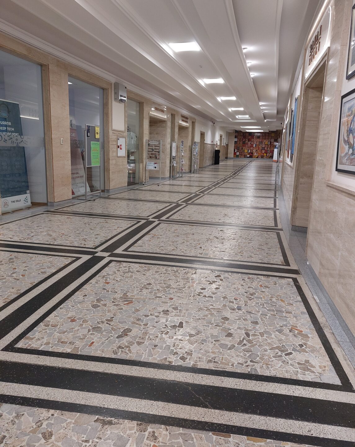 Inside of the University of Varna