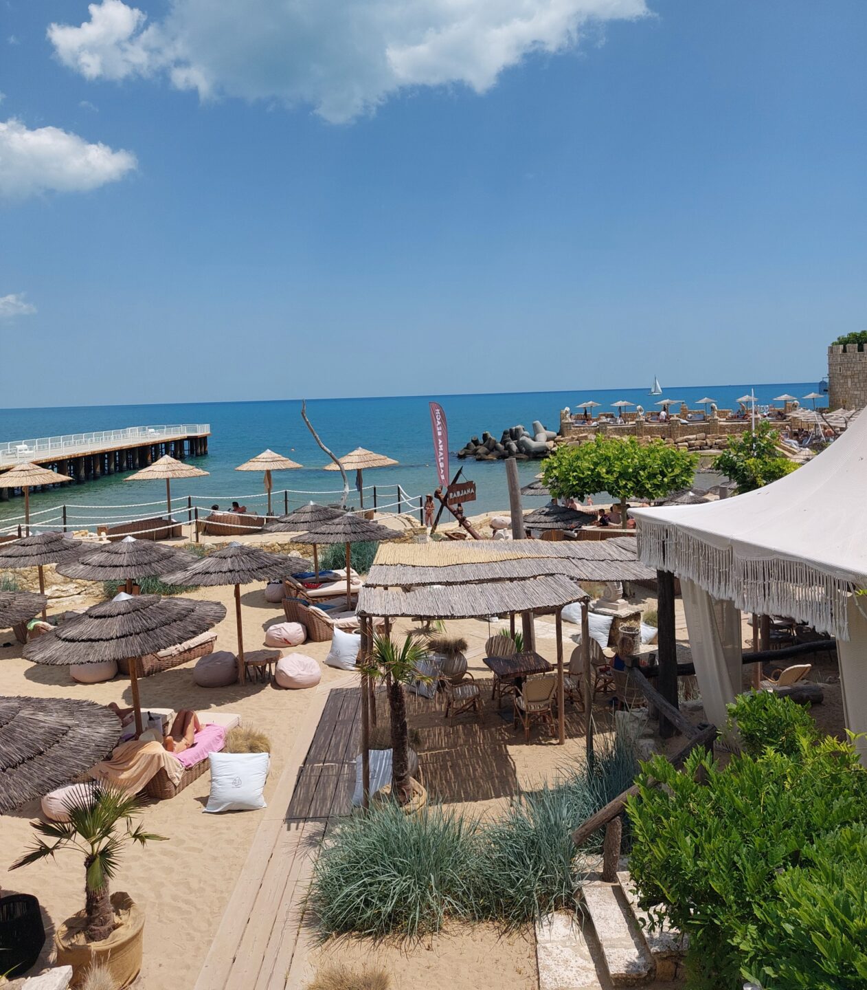 a beach club from Bulgaria